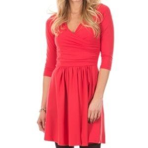 Duffield Lane Fit Flare Wrap Mid Sleeve